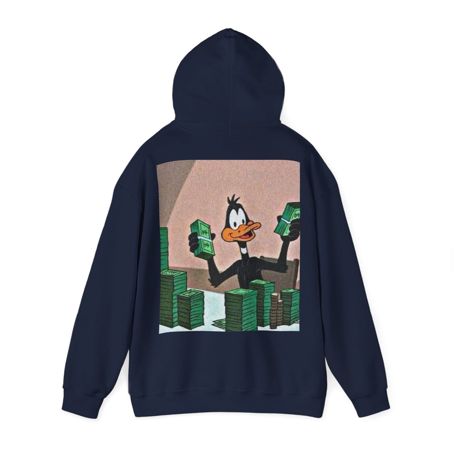 Brand "duffy duck money fall" Hooded Sweatshirt